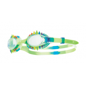 Окуляри для плавання TYR Swimple Spike Tie Dye Kids, Blue/Clear/Rainbow (LGSPKTD-217)
