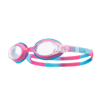 Окуляри для плавання TYR Swimple Tie Dye Kids, Pink/Blue (LGSWTD-671)